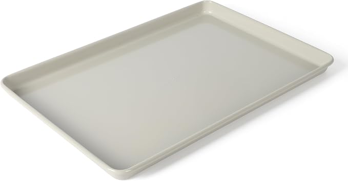 Martha Stewart Gallen 15 x 10 Inch Nonstick Carbon Steel Cookie Sheet - Cool Grey