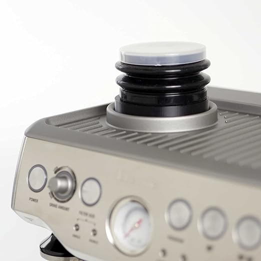 Breville Sage Grinder Single Dose Hopper Low Profile AddOn with Silicon Bellow Black Color