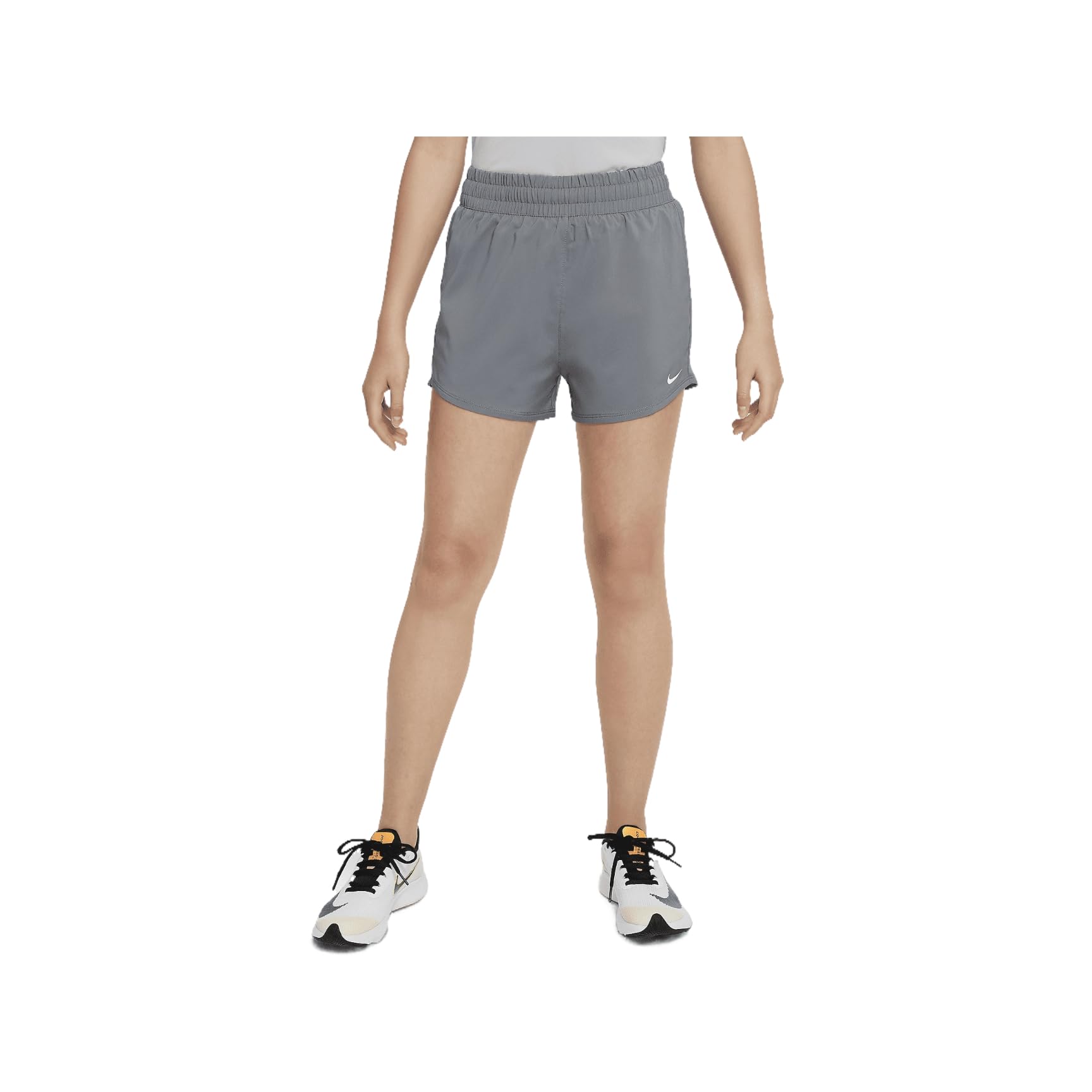 Nike Girl's Dri-Fit High-Waisted Training Shorts