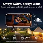 aosu T2 Pro 3K Dual Cam Outdoor Security Camera, Solar Powered, AI Tracking - Image 6
