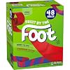 Fruit by the Foot Fruit Flavored Snacks, Berry & Strawberry Tie-Dye Family Pack, 48 Rolls (Pack of 1) Gluten Free, Kids Lunch Box Snacks, Vitamin C Source