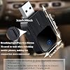 Wireless CarPlay Adapter for Mercedes Benz GLAClass GLB Class GLC Class GLE Class GLS Class, Auto Connect Plug and Play Module, Stable Connection CarPlay Converter, 2 in 1 No Lag Wireless Adapter