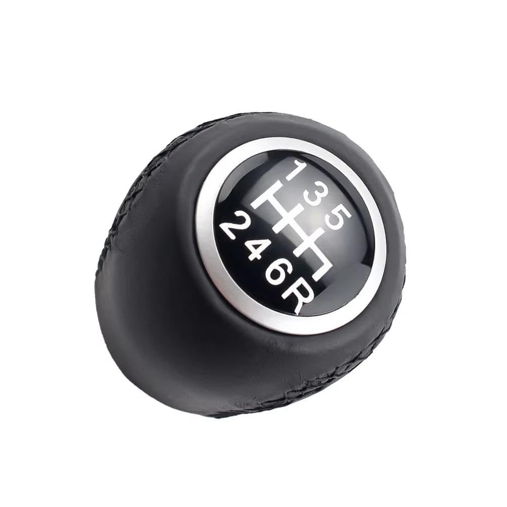 POANBCGY 5 6 Speed Car Shift Knob for Fiat Grande Punto Evo Punto 2012 Shfiter Lever Handball Auto Parts(6 Speed Without Hole)