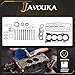 MLS Head Gasket Set with Bolts, 2.4L 2AZFE, for Toyota Camry Highlander Rav4 Solara 01-06, for Scion TC 05-06, L4 DOHC, HS26232PT ES71183, Engine Cylinder Gasket Kit