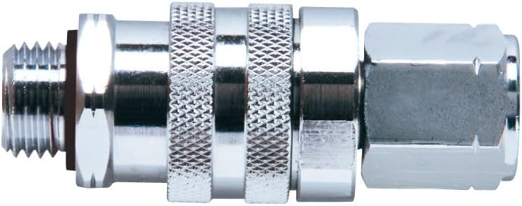 Omiya One-Touch Coupler B Type (G1/4) Diameter 0.3 inch (8.5 mm), ISO for Agricultural Use, Brass, Made in Japan
