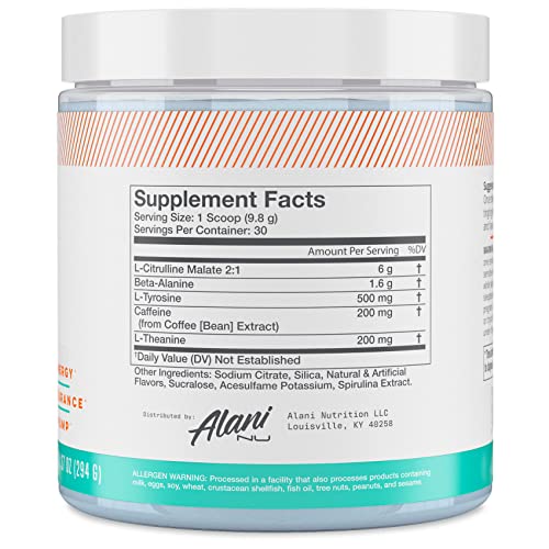 Alani Nu AL1153 Pre Workout Powder Island Crush thumb #1