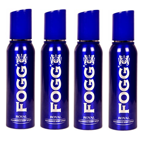 FOGG Men Royal Fresh Scent Deodorant Roll On (Pack Of 4)(100Gms/120Ml Each)