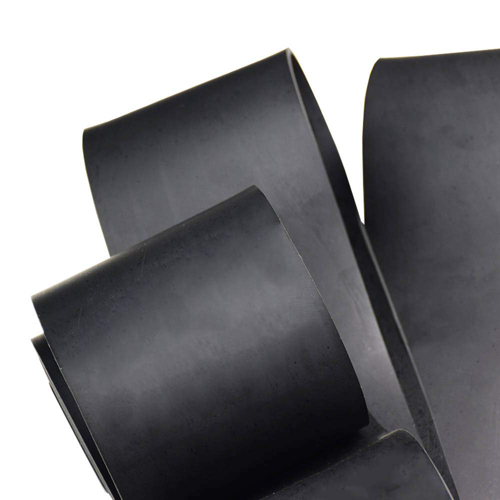 DOBTIM Solid Neoprene Rubber Strips With Adhesive Backing 1/16 (.062
