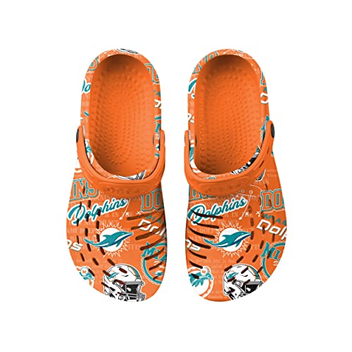 Image of FOCO Arizona Cardinals NFL Mens Historic Print Clog with Strap
