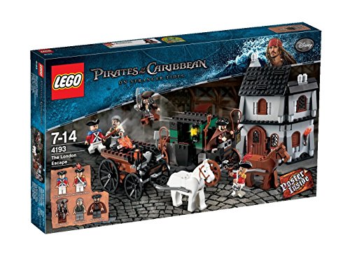 Lego Piratas Del Caribe 4193 - Huída en Londres