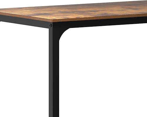 Miniatura 5 de SogesHome Juego de mesa de cocina para 4, juego de sillas de mesa de comedor compacto con banco, estantes de almacenamiento integrados, marco de