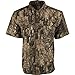 Drake Waterfowl EST Two-Tone Camo Vented Wingshooter's Shirt S/S Blades Habitat Medium