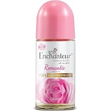 Romantic Roll-On Anti-Perspirant Deodorant En.ch.an.teur | 48-Hour Odour Protection, Quick-Dry & Non-Sticky | Floral French Fragrance | 50 ML [1.69 Fl Oz]