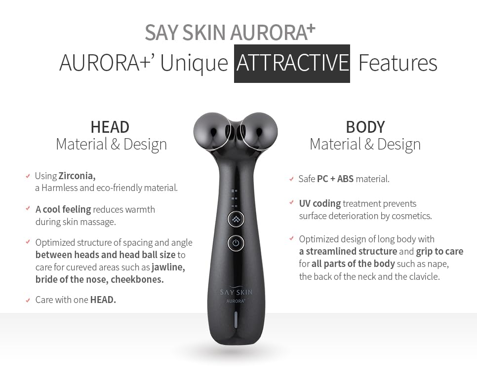 Amazon.co.jp: SAY SKIN AURORA+ セイスキン オーロラプラス (ブラック  