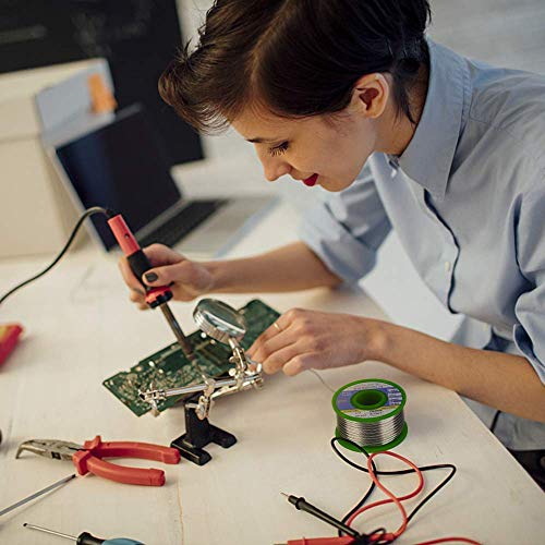 Vegena 1MM Lead Free Solder Wire,Solder Wire with Rosin Core Soldering Flux Sn 99.3% CU 0.7% for Electrical Soldering 100g - Image 5