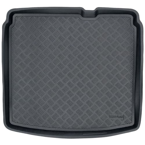 M MOTOS Tapetes de PE para MG ZS Desde 2017 Alfombrilla Resistente para el Maletero del Coche, Que Protege contra la Suciedad y el Polvo.