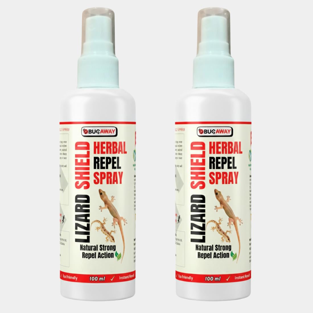 Lizard Shield | Herbal Lizard Repellent Spray For Lizard Free Home | Chhipkali Bhagane Ki Spray 100 ML (Pack of 2)-picture-55