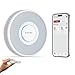 X-Sense Intelligenter WLAN-Rauchmelder mit Sprachalarmsystem und 17 Standorten, Feuermelder, Rauchwarnmelder, nur 33 mm dünn, XS0B-iR, 1 Stück