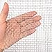 Activists Stainless Wire Mesh 5 Mesh 12"X 24" (30cm X 60cm) Heavy Metal Mesh Screen 74% Open Area