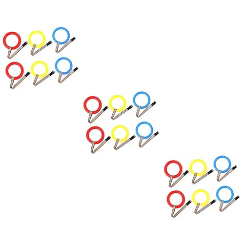 Cuerda para caminar, 18 piezas, juguetes y cuerda de seguridad para niños pequeños, desmontable con agarre antipérdida para niños, cuerda azul para