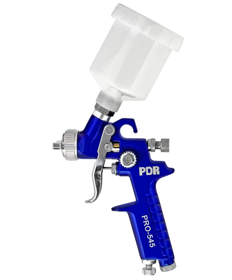 Mini Pistola de Pintura HVLP PDR PRO-545 1,0mm 125ml Profissional | Gravidade | Ideal