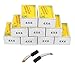 Aexit 10 Pairs Mounts & Accessories 17x6x6mm Carbon Brushes Power Tool for Electric Hammer Accessories Drill Motor
