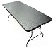 Produktbild Carparts-Online 33715 Garten Party klapp Tisch mit Tragegriff Rattan Optik schwarz 180x75x74 CM