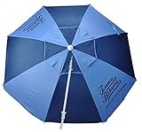 Tommy Bahama 7ft. Vented Fiberglass Beach Umbrella w/ built in Sand Anchor