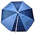 Tommy Bahama 6.5 Ft Beach Umbrella Fiberglass with Sand Anchor Pole UPF 100+ and Tilt