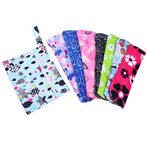 EXCEART 1 Conjunto de Absorventes Higiênicos Reutilizáveis ??Panos Laváveis ??Absorventes Menstruais