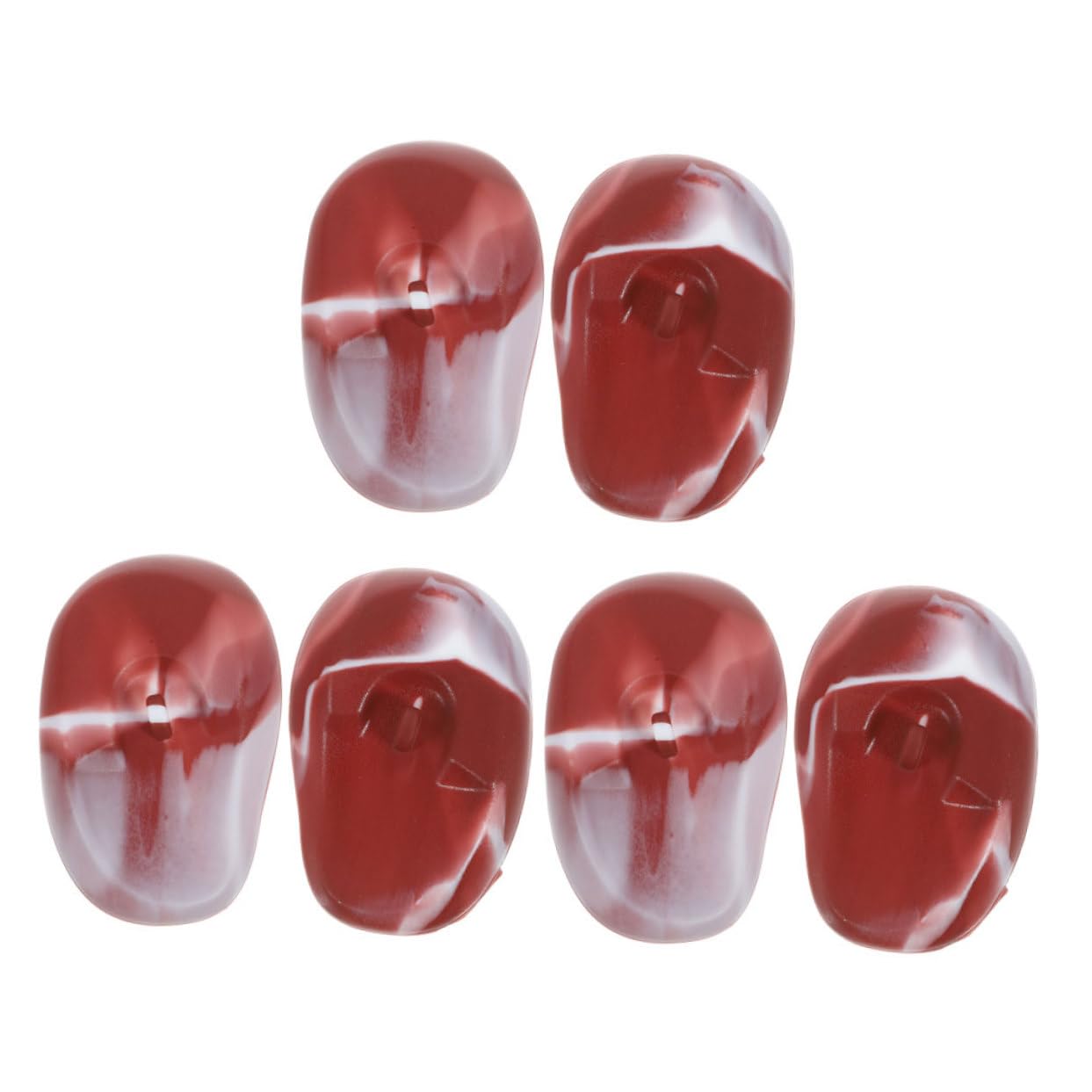 CALLARON 3pairs Silicone Ear Covers for Hair Dyeing Hair Salon Barber Supplies Ear Protectors for Heat Protection