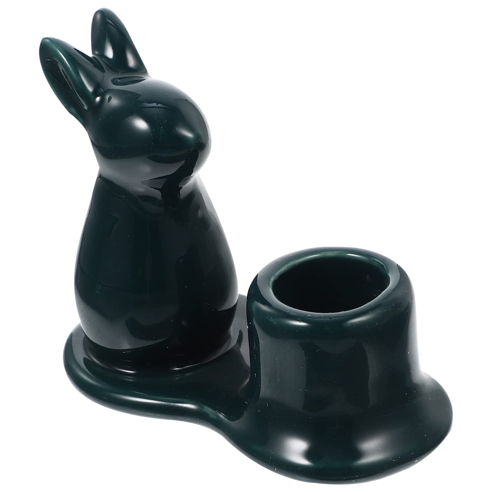 Candela Profumata a Forma di Coniglio Candela Profumata a Forma di Coniglio in Cera di Soia Simpatico Ornamento Decorativo per Candele a Forma di Coniglietto Fai-da-te per il