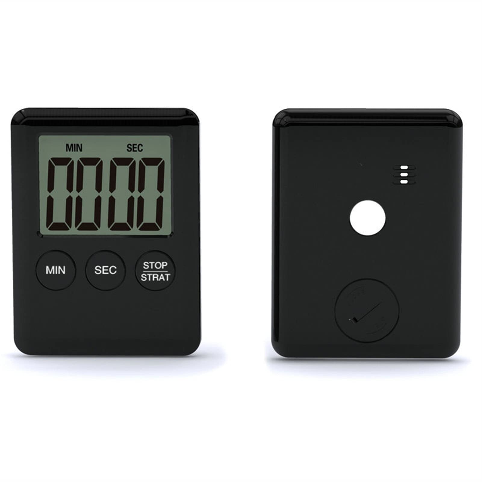 Xuchil Black Kitchen Cooking Timer Lcd Digital Screen Kitchen Timer Cooking Timer Countdown Alarm Clock Oven Timers (Color : )