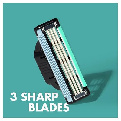 Lames de rasoir pour hommes Gillette Mach3, paquet de 20 lames de recharge