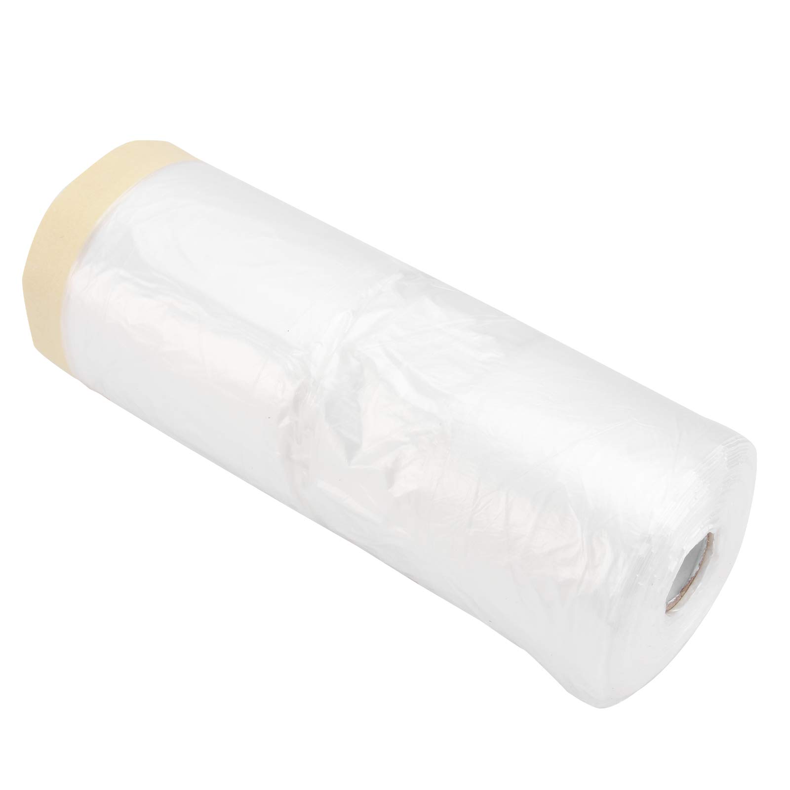 VILLCASE 1 Pc Film De Masquage De 550 Mm De Large Et 30 Mètres De Long Peinture Papier De Masquage Bâche En Plastique Pour La Peinture Film Protecteur Fournitures De Blanche Auto