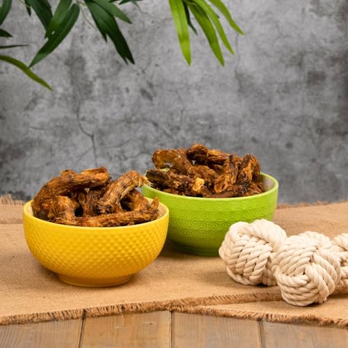 Lyra Pet® 10 kg Hühnerhälse | Naturbelassener Kausnack | Proteinhaltiges Leckerli auch für ältere Hunde | Fettarm & gut bekömmlich | Getrockneter Kauartikel | Reich an Nährstoffen