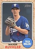 2017 Topps Heritage Minor League #162 Walker Buehler Tulsa Drillers Baseball Card