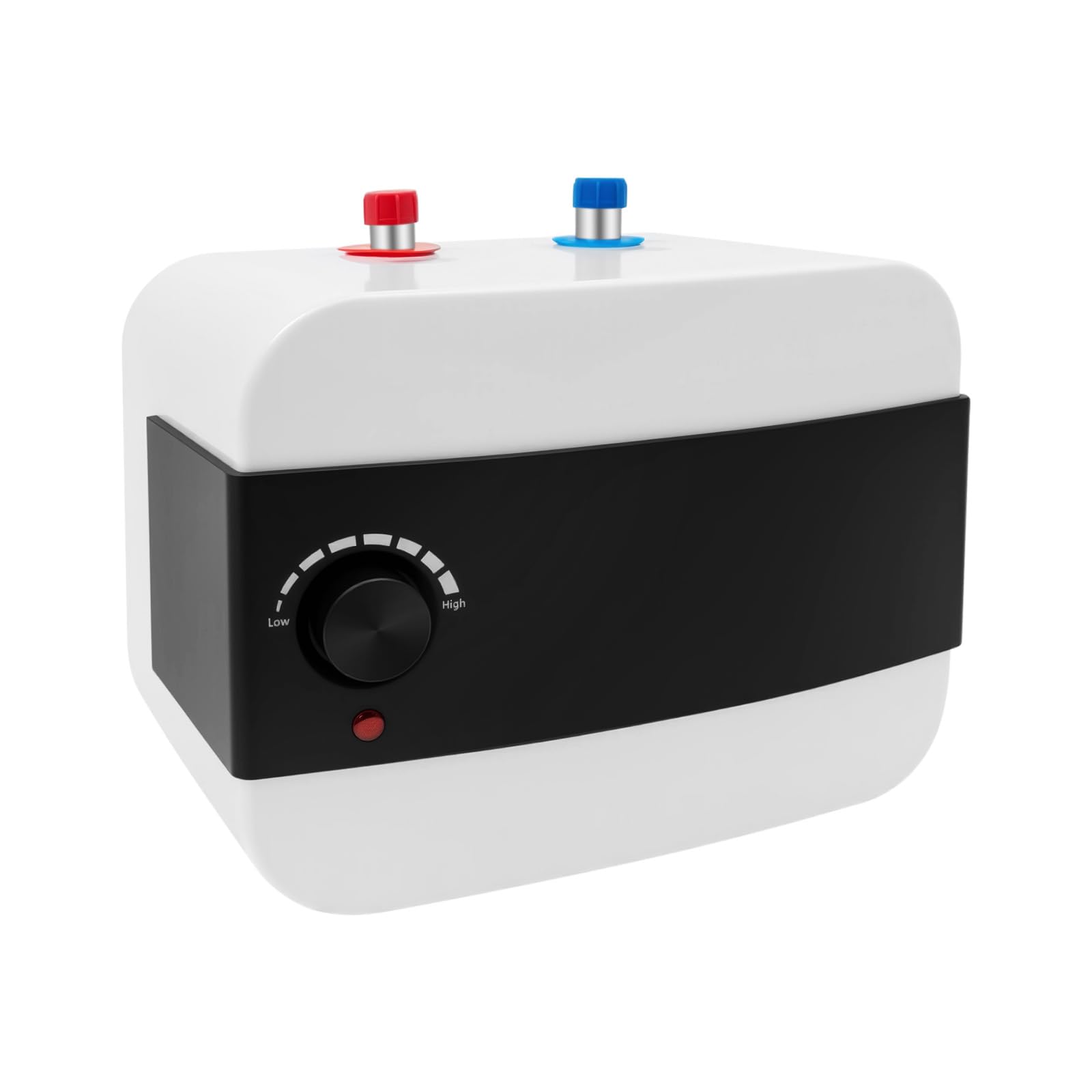 Zbiornik ciepłej wody 6 l, podgrzewacz wody 1500 W, elektryczny podgrzewacz wody 30-65°C, bojler z cyfrowym wyświetlaczem LED, bojler ciepłej wody do łazienki, kuchni