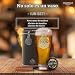 Imagen de CROWNLY CRYSTAL® 2026 Regalo Jubilación Hombre Copas Personalizadas de Cerveza 570 ml Regalo Personalizado para Padre o Abuelo Decoración de Fiesta de Jubilación