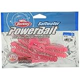 Berkley (バークレー) SWパルスワーム 3.8インチ ピンクグロー MSPW3.8-PKGL シーバス ヒラメ ロックフィッシュ