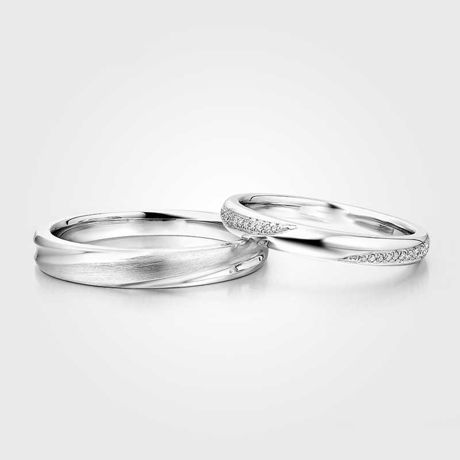 Anillos de compromiso de oro blanco 375, alianzas de boda de oro real de 9 quilates, sin piedras preciosas, anillo de banda de 3,4 mm, para hombre, talla 70 (22,3)