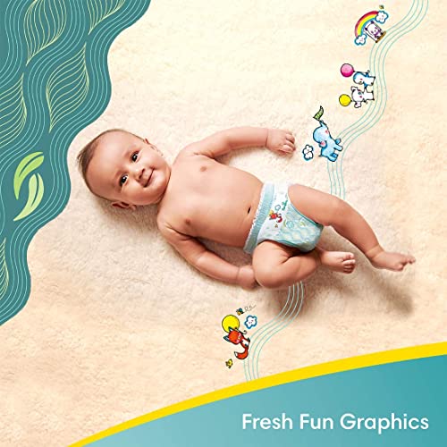 Image of Pampers New Diapers Pants, New Born, 66 Count