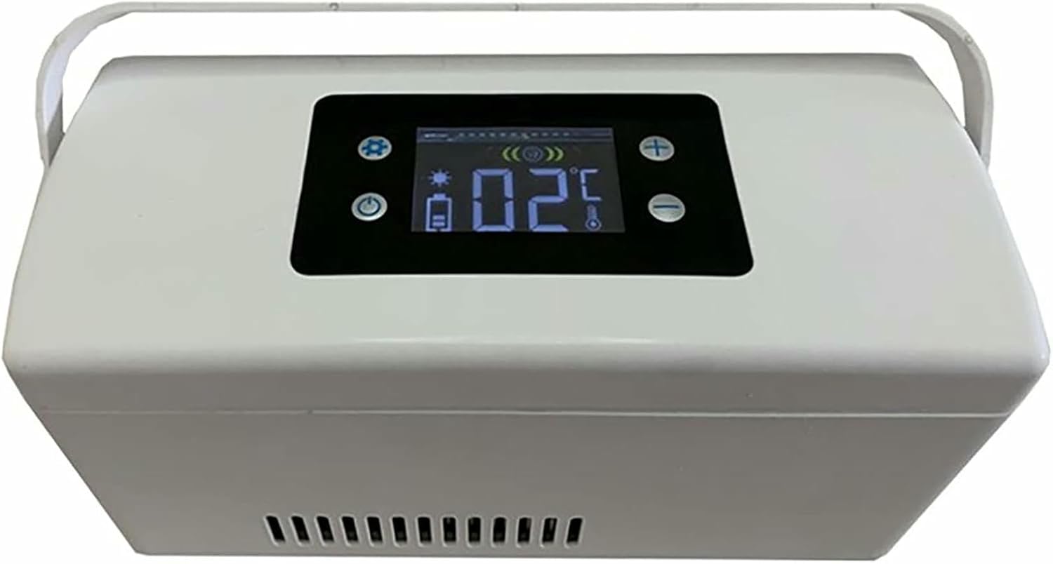 Portable Medicine Refrigerated Box, Insulin Cooler with Handbag for Both Home and Car, Meets 2-8℃ Medicine Storage Medicine Refrigerator, with LED Display, Easy to Operate