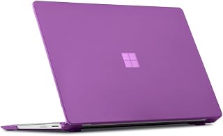mCover Hard Case Only Compatible for 13.5" Microsoft Surface Laptop (5/4 / 3/2 / 1) with Alcantara Keyboard - Purple