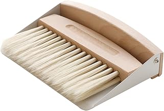 CIYODO 1 Conjunto De Pá De Vassoura Pequena Mini Pá De Lixo Com Escova Pá De Mesa Mini Vassoura De Mão Material De Limpeza Para Animais De Estimação Escovas De Limpeza Conjunto De Pá De