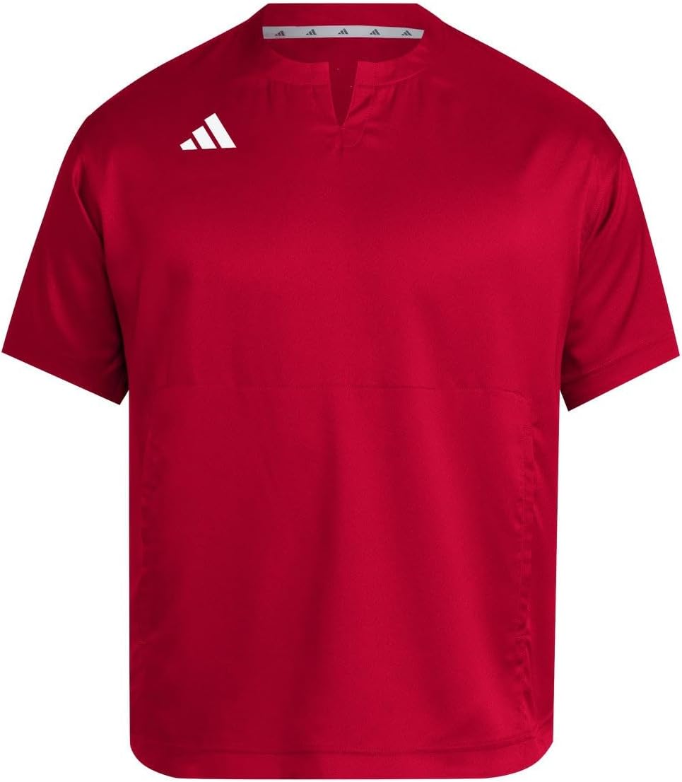 adidas Adizero Dugout Baseball Cage Jacket XL Power Red