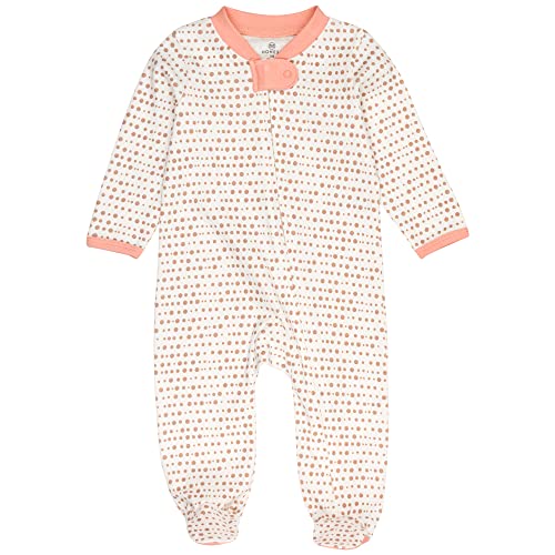 Image of HonestBaby Baby 2-Pack Organic Cotton Footed Pajama Sleep & Play