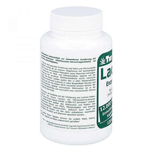 Laktase-Tabletten von The Nutri Store – Lactase 12.000 FCC Enzym Kapseln
