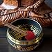 ibasenice Singing Bowl Mallet with Thick Felt Striker and Comfortable Handle 9.05In Wooden Buddha Sound Bowl Stick for Meditation Yoga and Tibetan Sound Therapy Accessories