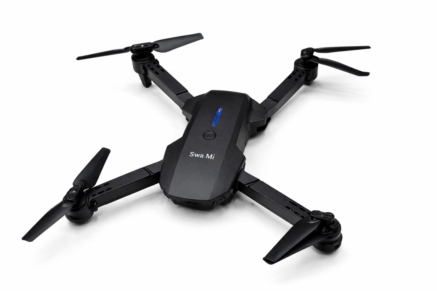 Swa Mi Foldable Drone with Camera, Black, Quadcopter with Carrying Case, Portable Design-picture-10